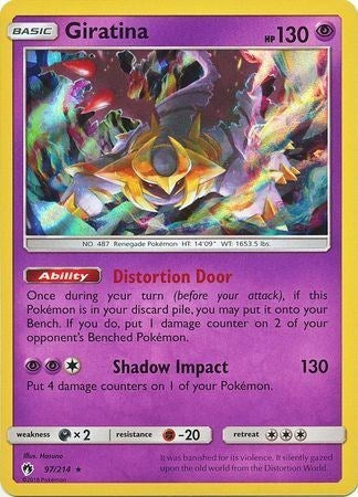 BLE: Giratina - 97/214 (Cosmos Holo) (Holofoil)