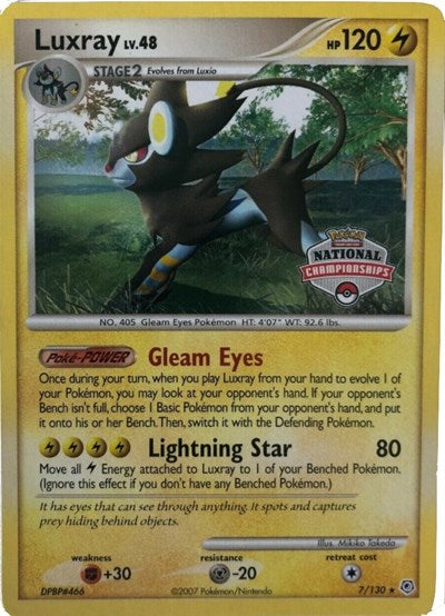 PR: Luxray - 7/130 (National Championships)