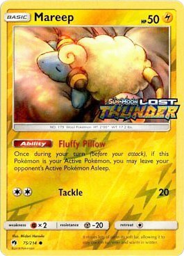 MCAP: Mareep - 75/214 (Toys R Us Promo) (Reverse Holofoil)