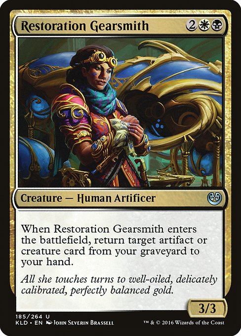 KLD: Restoration Gearsmith