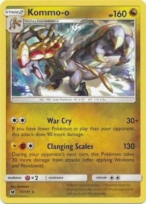 PR: Kommo-o - 77/111 (Cracked Ice Holo) (Holofoil)