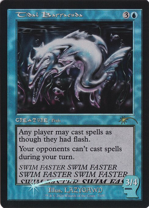SLD: Tidal Barracuda (Foil)