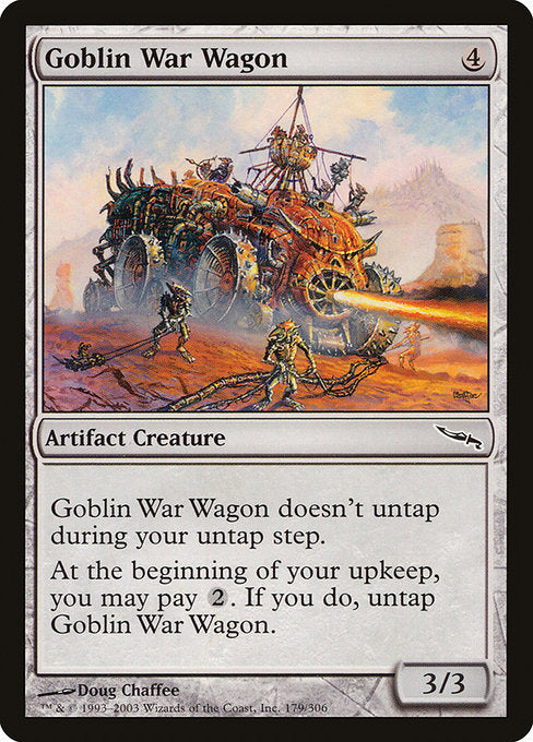 MRD: Goblin War Wagon
