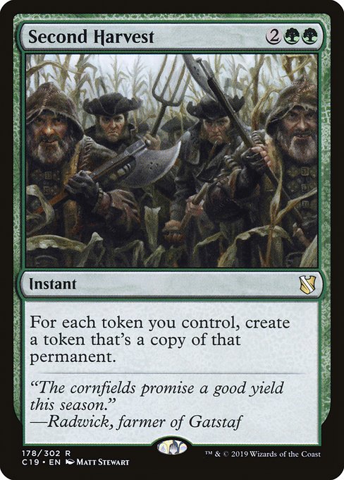 C19: Second Harvest