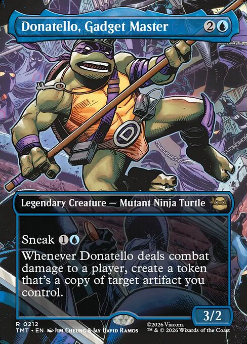 TMT: Donatello, Gadget Master (Borderless) (Foil)