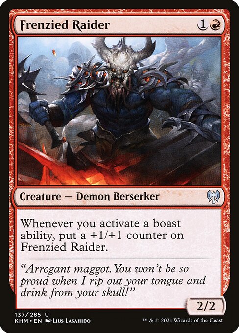 KHM: Frenzied Raider (Foil)
