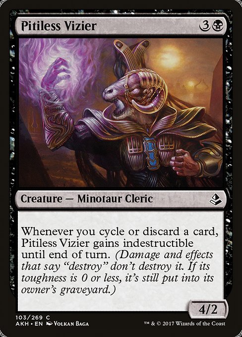 AKH: Pitiless Vizier (Foil)