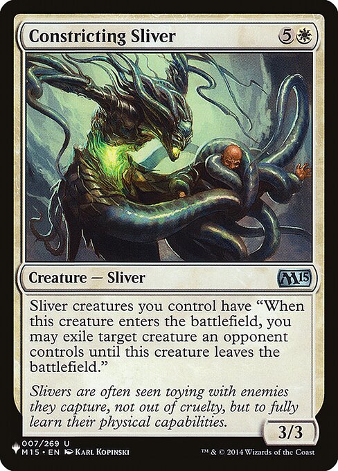 PLST: Constricting Sliver