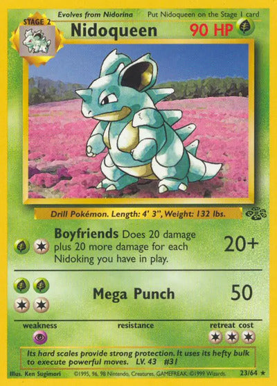 Nidoqueen (23) 23/64 Unlimited Jungle