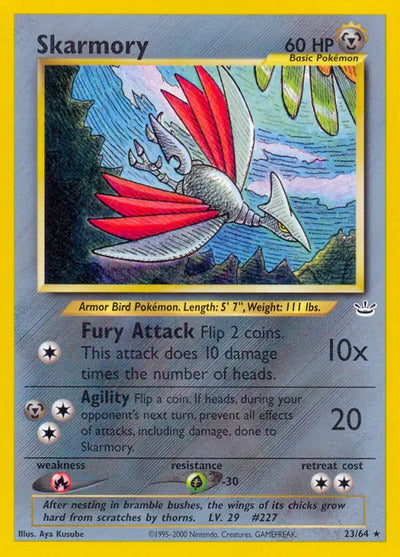 Skarmory 23/64 Unlimited Neo Revelation