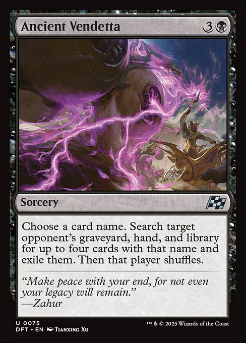 DFT: Ancient Vendetta