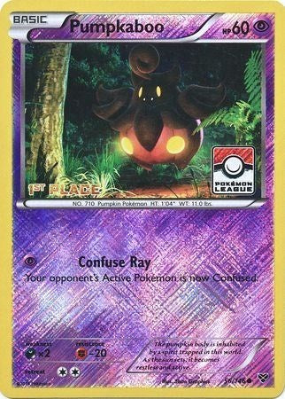 PR: Pumpkaboo - 56/146 (Pokemon League) [1st Place] (Reverse Holofoil)