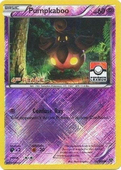 PR: Pumpkaboo - 56/146 (Pokemon League) [4th Place] (Reverse Holofoil)