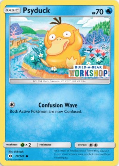 MCAP: Psyduck - 28/149 (Build-A-Bear Workshop Exclusive)