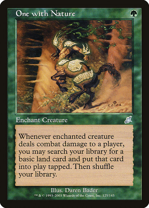 SCG: One with Nature (Foil)