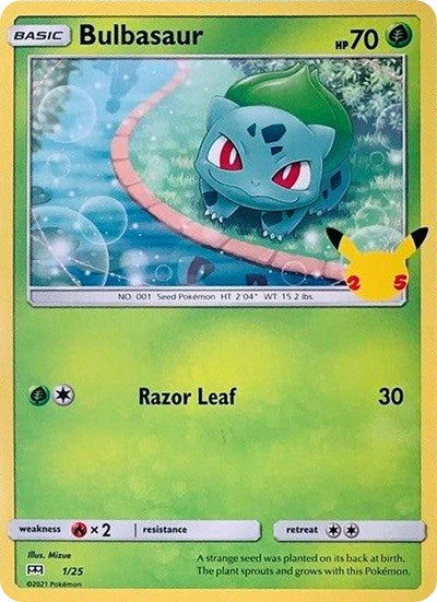 MCD21: Bulbasaur - 1/25