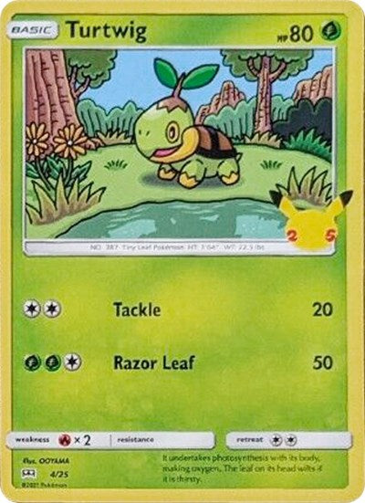 MCD21: Turtwig - 4/25 (Holofoil)