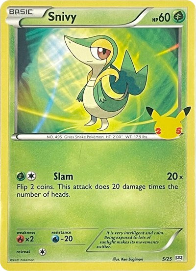 MCD21: Snivy - 5/25 (Holofoil)