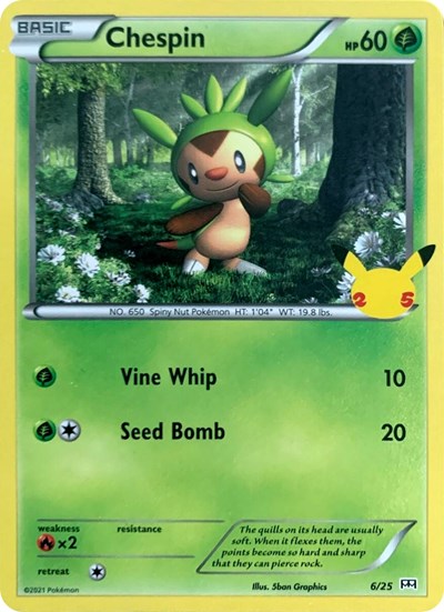 MCD21: Chespin - 6/25