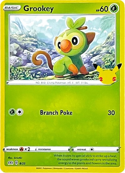 MCD21: Grookey - 8/25