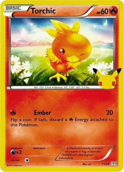 MCD21: Torchic - 11/25