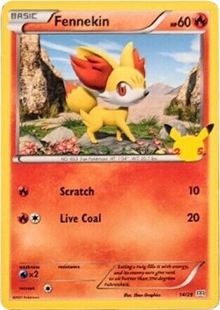 MCD21: Fennekin - 14/25 (Holofoil)