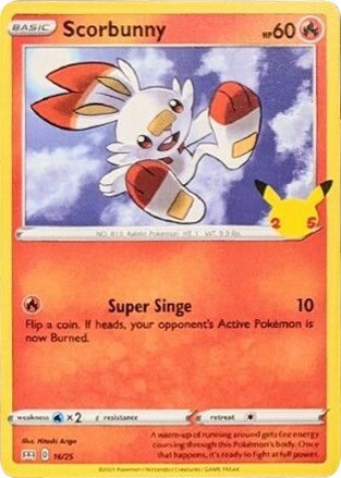 MCD21: Scorbunny - 16/25 (Holofoil)