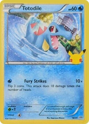 MCD21: Totodile - 18/25 (Holofoil)