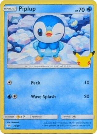 MCD21: Piplup - 20/25 (Holofoil)