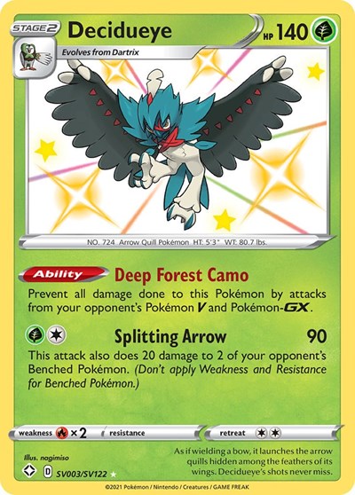 SHFSV: Decidueye (Holofoil)