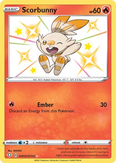 SHFSV: Scorbunny (Holofoil)