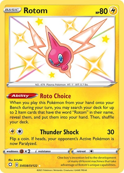 SHFSV: Rotom (Holofoil)