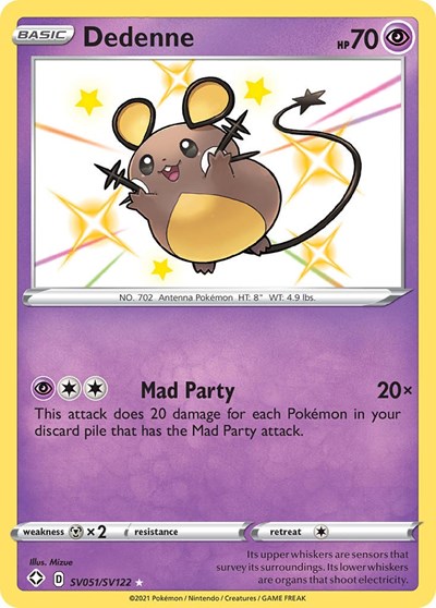 SHFSV: Dedenne (Holofoil)