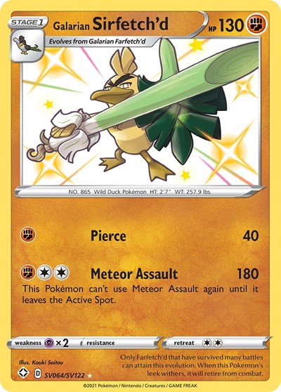 SHFSV: Galarian Sirfetch'd (Holofoil)