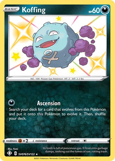 SHFSV: Koffing (Holofoil)