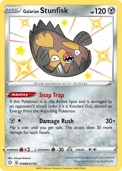 SHFSV: Galarian Stunfisk (Holofoil)