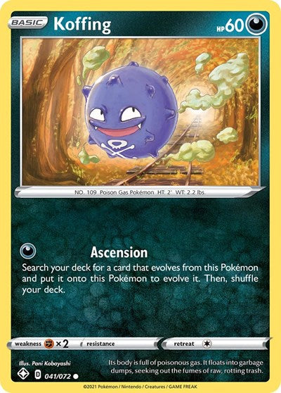 SHF: Koffing (Reverse Holofoil)