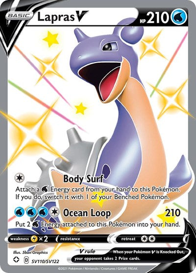 SHFSV: Lapras V (Holofoil)