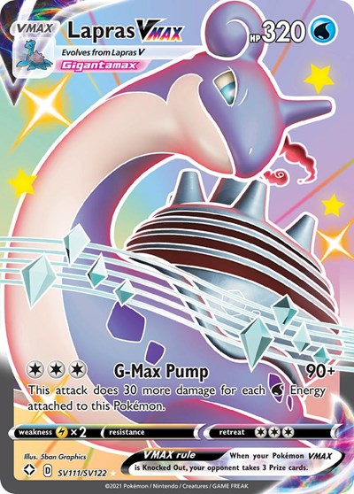 SHFSV: Lapras VMAX (Holofoil)