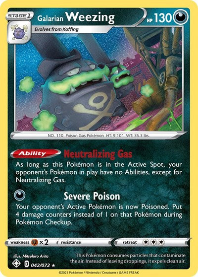 SHF: Galarian Weezing (Holofoil)