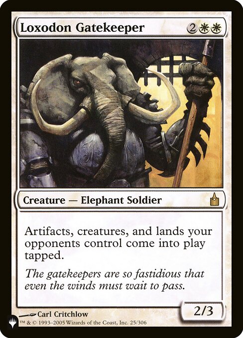 PLST: Loxodon Gatekeeper