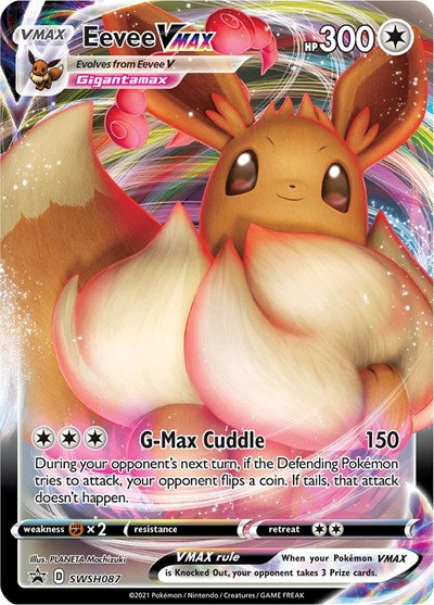 SWSD: Eevee VMAX - SWSH087 (Holofoil)