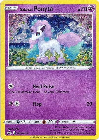 MCAP: Galarian Ponyta - SWSH013 (General Mills Promo) (Holofoil)
