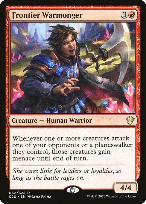 C20: Frontier Warmonger