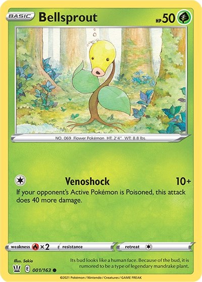 SWSH05: Bellsprout (Reverse Holofoil)