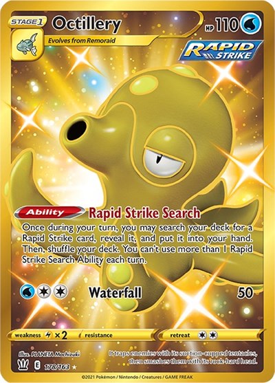 SWSH05: Octillery (Secret) (Holofoil)