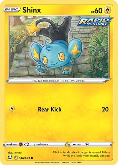 SWSH05: Shinx (Reverse Holofoil)