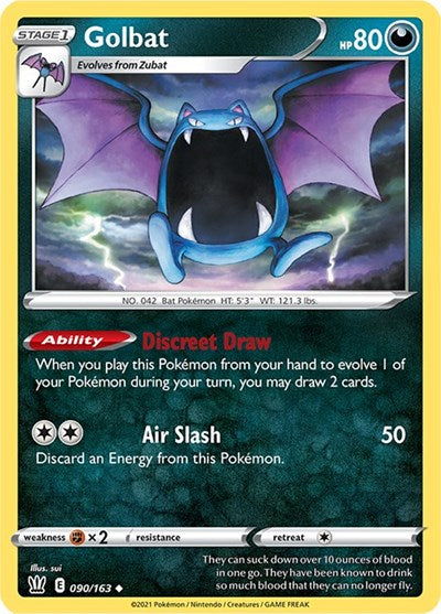 SWSH05: Golbat (Reverse Holofoil)