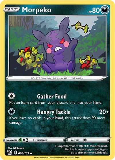 SWSH05: Morpeko (Reverse Holofoil)