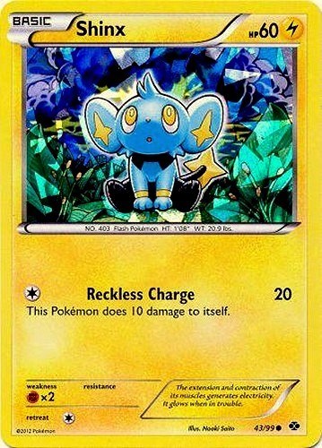 BLE: Shinx - 43/99 (Cracked Ice Holo) (Holofoil)